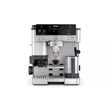 Ninja ES601UK Luxe Cafe Premier Series Coffee Machine - Black/ Stainless Steel