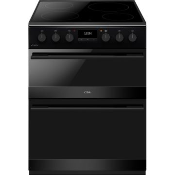 CDA CFC6100MB 60cm Freestanding cooker with Ceramic hob and Airfry tray