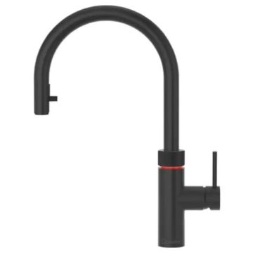 Quooker 7XBLK PRO7 Flex Black 3 in 1 Boiling Water Tap