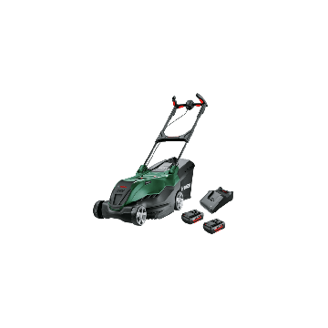 Bosch Garden 06008B9F71 Advanced Rotak 36V-40-650 (2x2.0Ah) Cordless Lawnmower