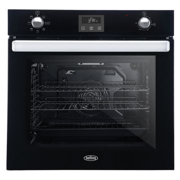 Belling BI602FPBLK 73L Built-In Single Electric Oven Black