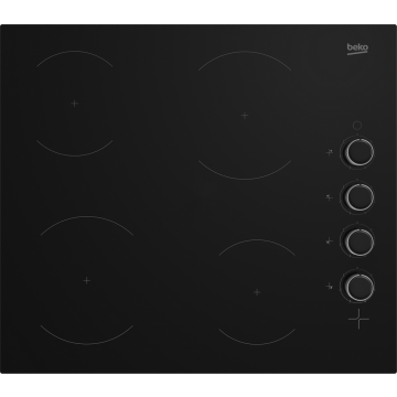 Beko CIHYV21B  58cm Ceramic Hob - Black