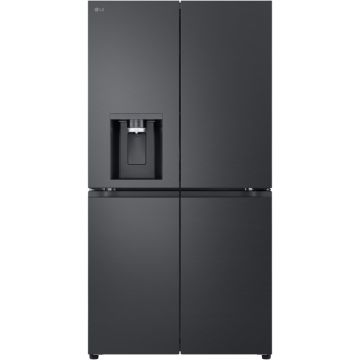 LG GMF960EV4E Plumbed American Fridge Freezer - Black