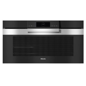 Miele H7890BP 90cm Oven - Stainless steel/Clean Steel