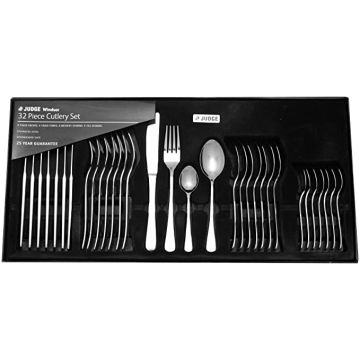Judge PP536A 32 Piece Cutlery Set 