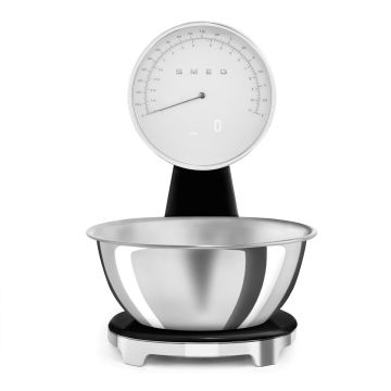 Smeg KSF01BLWW 50s Style Retro Kitchen Scales - Black