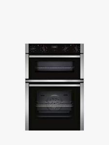 Neff U1ACE2AN3B 59.4cm Built In Electric Double Oven - Stainless Steel