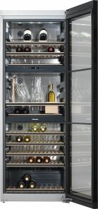 Miele KWT 6834 SGS Freestanding Wine Conditioning Unit with FlexiFrame and SommelierSet