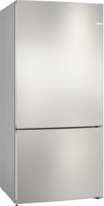 Bosch Series 4 KGN86VIEAG Freestanding fridge-freezer with freezer at bottom - Brushed steel anti-fingerprint