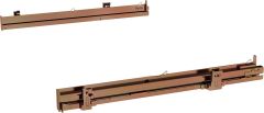 Neff Z1608CX0 1 pair of level independent telescopic shelf rails