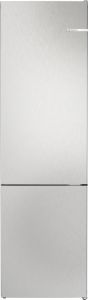Bosch KGN392LAFG Series 4 Free-standing fridge-freezer with freezer at bottom - Stainless steel look
