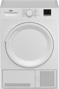 Beko DTLCE80051W IR Freestanding 8kg Condenser Tumble Dryer White