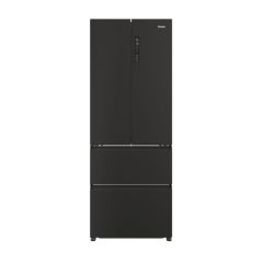 Haier HFR5719ENPB Frost Free American Fridge Freezer Slate Black