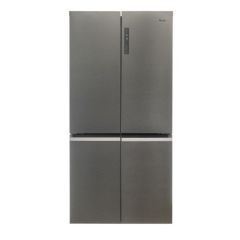 Haier HCR59F19ENMM 90 Cube Fridge FreezerFreestanding| Total No Frost| E Rated| 39 dB| Platinum Ino