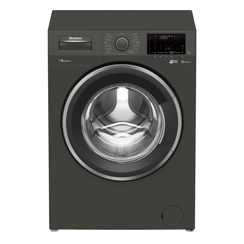Blomberg LWF184420G 8Kg 1400 Spin Washing Machine Graphite
