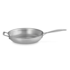 Le Creuset 28cm Fying Pan Uncoated - Stainless Steel