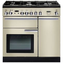 Rangemaster PROP90DFFCR/C Professional+ 90 Dual Fuel Range Cooker| Cream