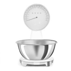 Smeg KSC01WHMWW 50s Style Digital Kitchen Scales - Matte White