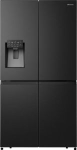 Hisense RQ760N4SBFE American-Style Smart Fridge Freezer - Black
