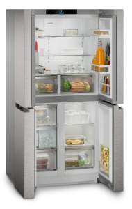 Liebherr Pure MSDD9012 576L 91cm No Frost Stainless Steel Four Door Fridge Freezer