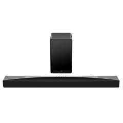 TCL Q75H 5.1.2 CH Wireless Sound Bar & Subwoofer - Dark Titanium 