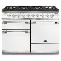 Rangemaster ELS110DFFWH  Elise 110 Dual Fuel Range Cooker| White