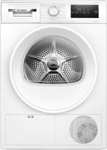 *CLEARANCE* Bosch WTH85225GB-DM 8Kg Heat Pump Autodry Time Delay/Time Remaining Led Display -  White