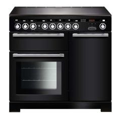 Rangemaster EDL100EIBL/C Encore Deluxe 100 Induction Range Cooker Gloss Black