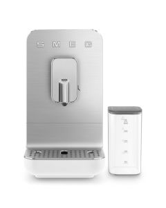 Smeg BCC13WHMUK  50's Style Bean to Cup Coffee Machine Automatic Milk Frothing - Matte White