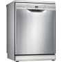 Bosch SMS2HKI66G 60cm Freestanding Dishwasher - Silver Inox