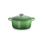 Le Creuset 21177244082430 Signature Cast Iron Round Casserole 24cm Bamboo