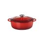 Le Creuset 21045180602460 Cast Iron 18cm Round Bistro Casserole - Cerise