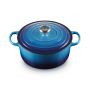 Le Creuset 26cm Round Casserole - Azure 