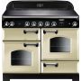 Rangemaster CLA110EICR/C Classic Electric Induction 110cm Range Cooker Cream Chrome