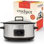 Croc-Pot CSC112 Sizzle and Stew 6.5L Digital Slow Cooker Stainless Steel