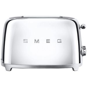 Smeg TSF01SSUK 50s Retro 2 Slice Toaster - Stainless Steel