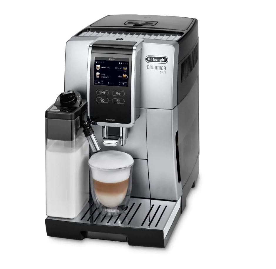 Delonghi ECAM370.85.SB-MA Dinamica Plus Bean To Cup Coffee Machine - Titanium 