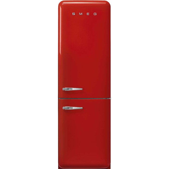 Smeg FAB32RRD5UK 60Cm 50S Style Right Hand Hinge Fridge Freezer Red