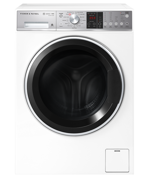 Fisher Paykell WH1060S1 Series 9  10kg Washing Machine with 1400 rpm - White 