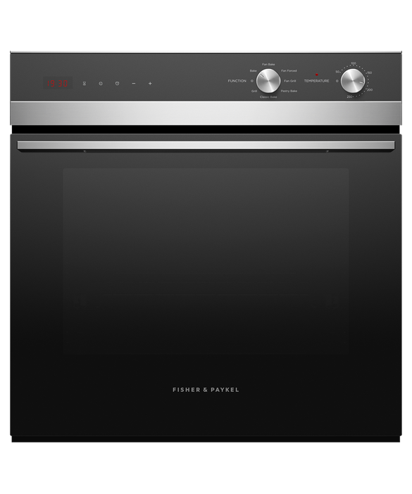 Fisher Paykell OB60SC7CEX3 72L Built-in Oven Single |Stainless Steel