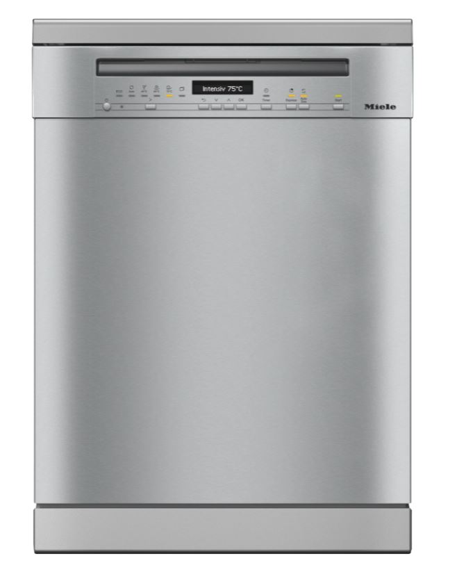 Miele G7110SCCLST Freestanding Dishwashers With Automatic Dispensing - Clean Steel