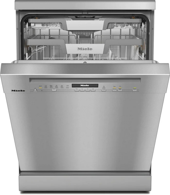 Miele G 7130 SC CLST 12423700 Freestanding Dishwasher 14 Place Settings - Steel