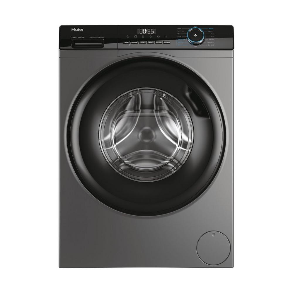 Haier HW80-B16939S8 8kg 1600 Spin Washing Machine - Graphite