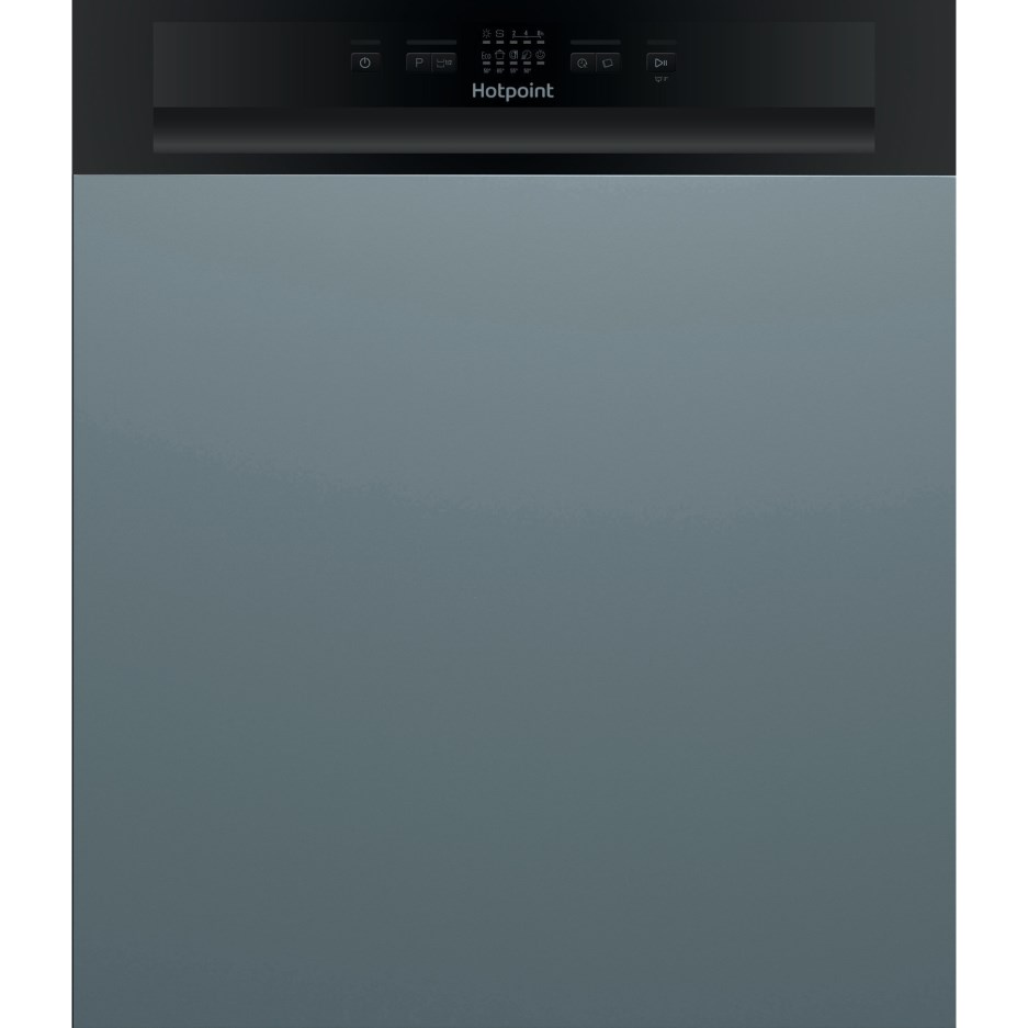 Hotpoint HBC2B19UKN Semi Integrated Full-Size Dishwasher - Inox