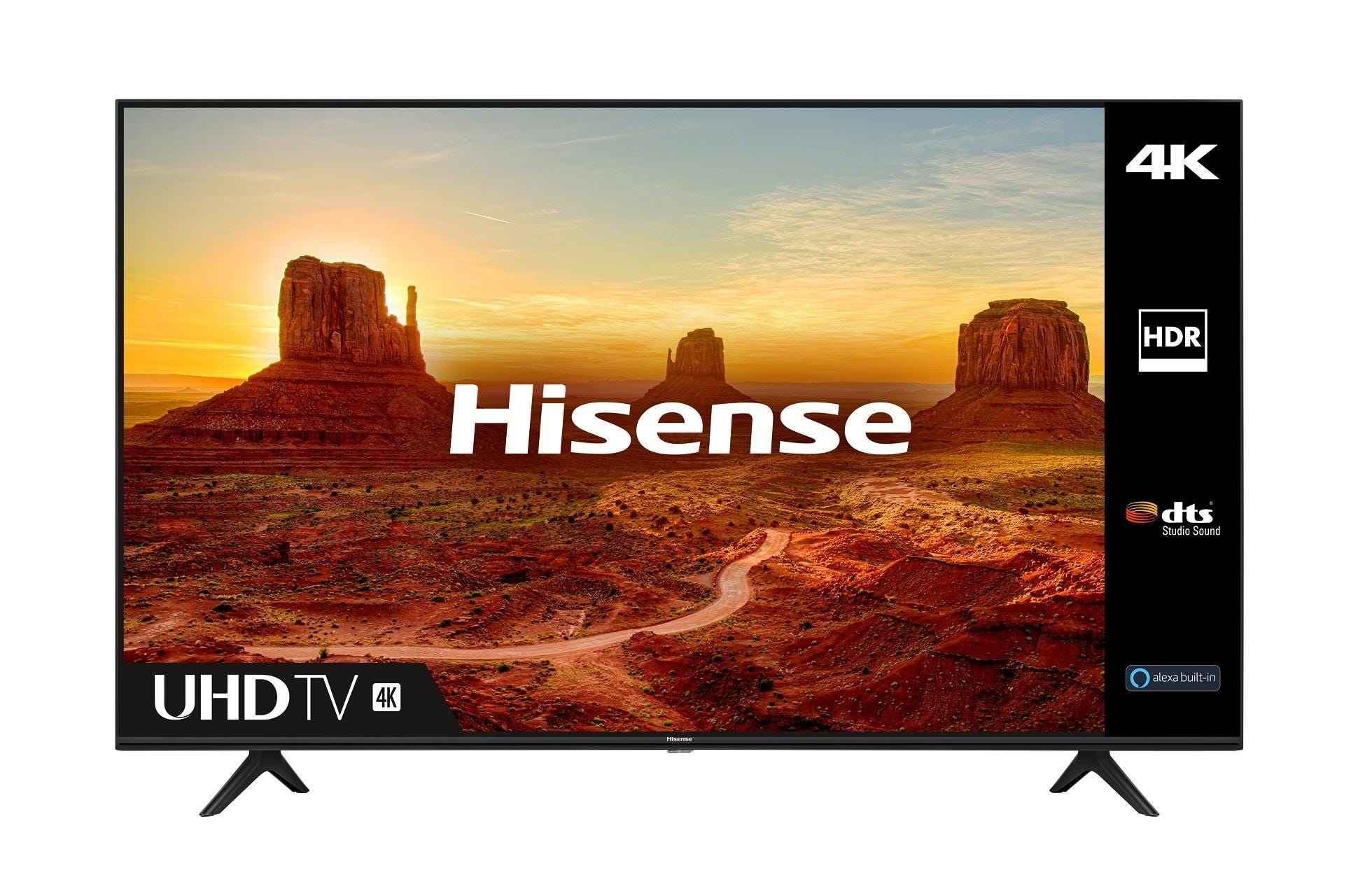 Hisense 55A7100FTUK 55 Inches 4K UHD Smart TV Black