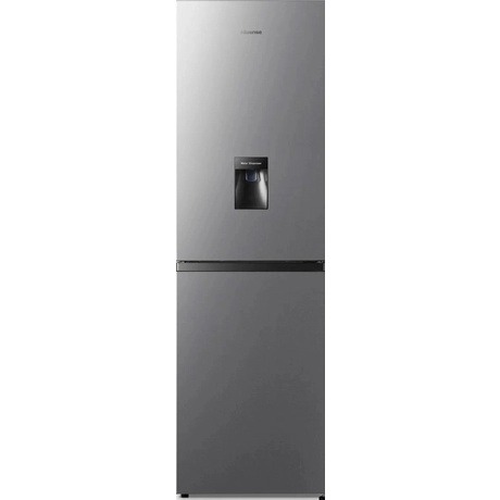 Hisense RB327N4WCE 50/50 Total No Frost Fridge Freezer - Stainless Steel