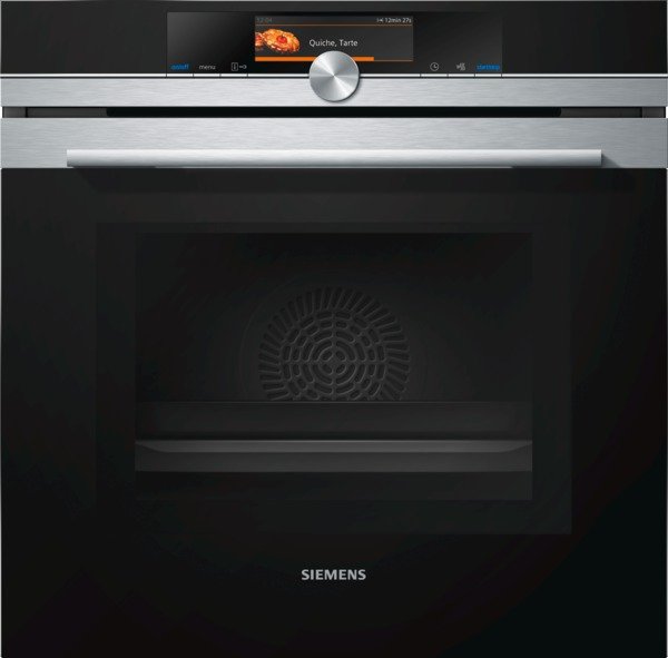 Siemens HM678G4S6B Built In Oven with Microwave Function-Stainless Steel