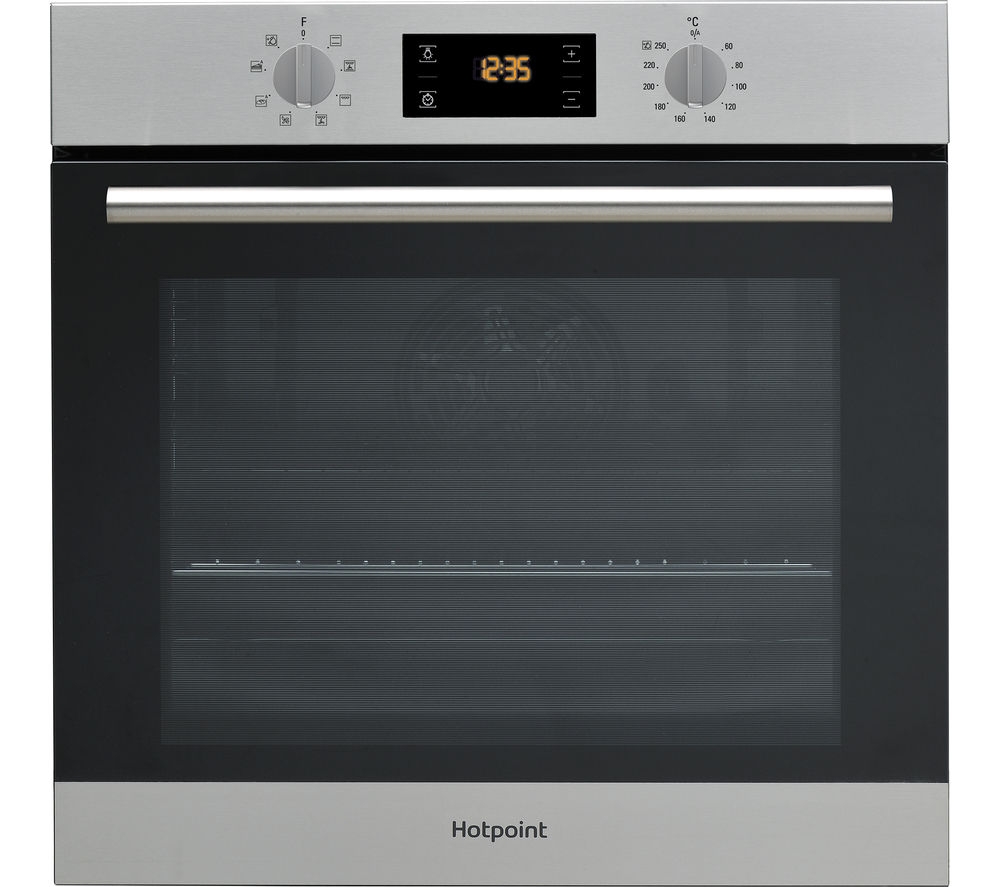 Hotpoint SA2540HIX Built-in Single Oven in Stainless Steel