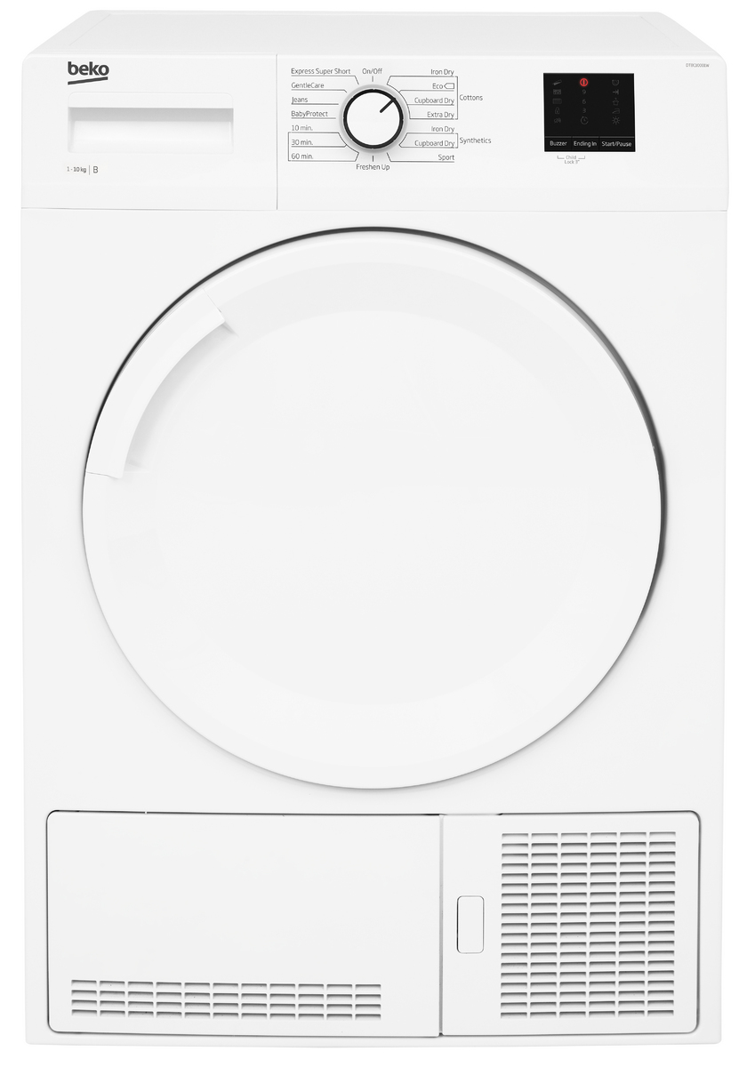 Beko DTBC10001W 10kg Condenser Tumble Dryer - White