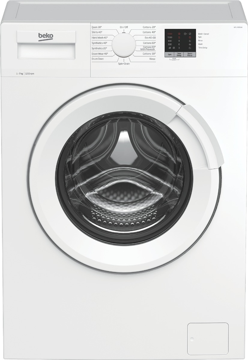 Beko WTL72052W Freestanding 7kg 1200 Spin Washing Machine - White 
